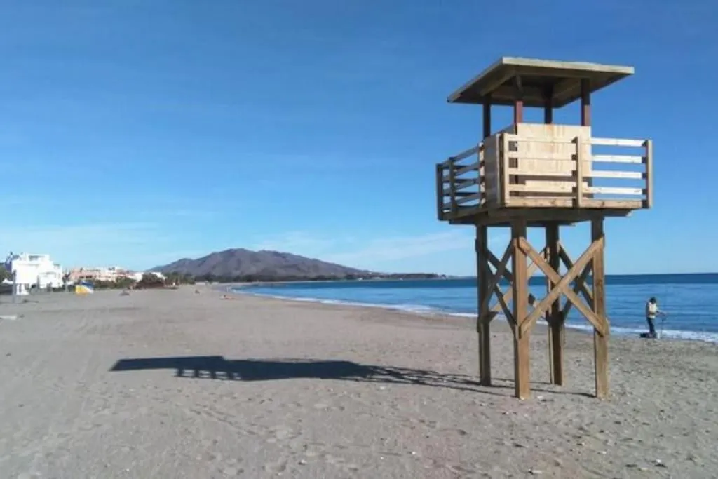 Encantador Estudio En 1ª Linea De Playa Вера Испания