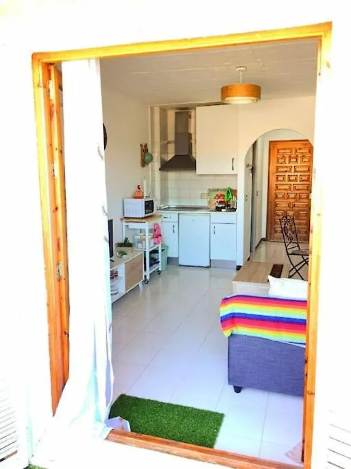 Encantador Estudio En 1ª Linea De Playa Vera Apartment